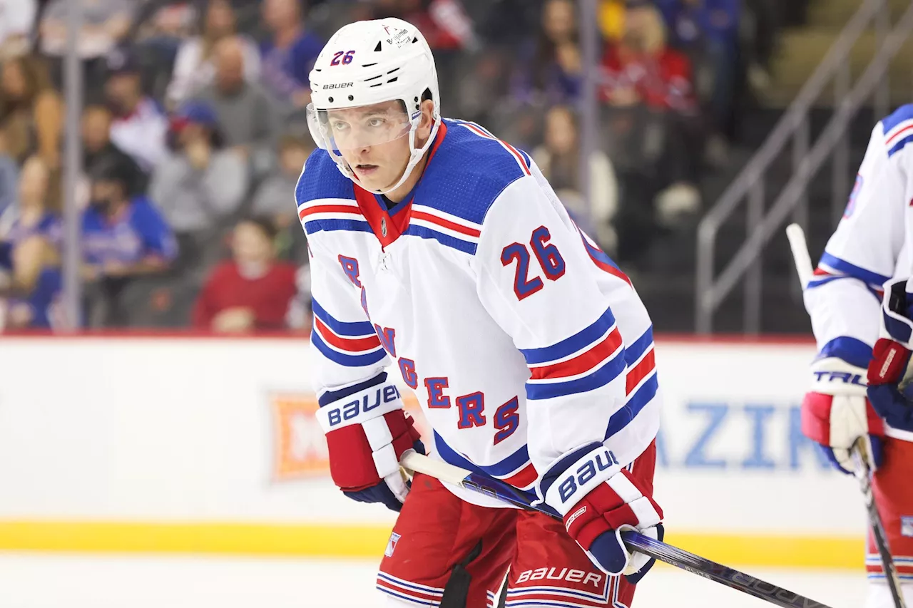 How Jimmy Vesey feels about his opening-night Rangers scratch