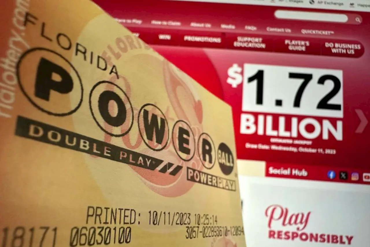 Lucky lottery player in California wins huge Powerball jackpot