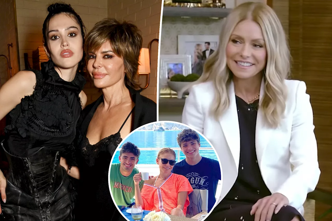 Kelly Ripa tried setting her son up with Lisa Rinna’s daughter – but ‘he wouldn't know what to do'