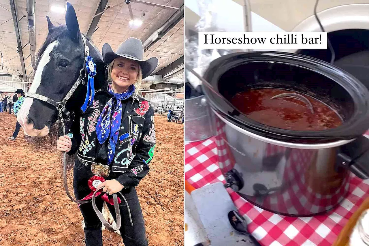 Miranda Lambert Enjoys an Elaborate Chili Bar at Her First Horse Show Since 2019