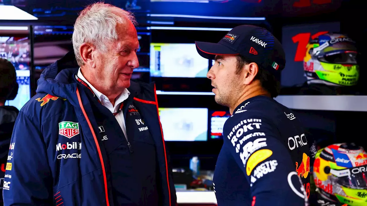 Helmut Marko drops bombshell statement on Sergio Perez’s Red Bull future