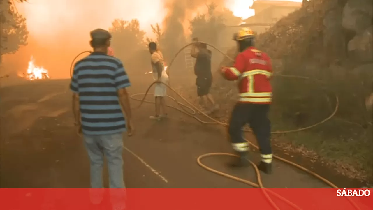 Incêndio na Madeira. Vento dificulta combate às chamas