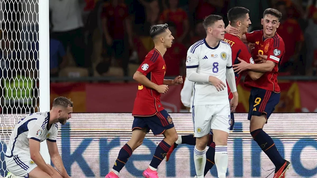 Euro 2024 (qualifications): l'Espagne prend sa revanche sur l'Ecosse, Haaland brille avec la Norvège