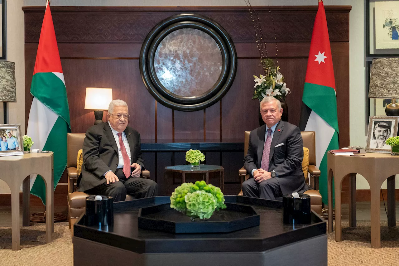 Jordan's king and Palestinian leader warn against escalation in Gaza