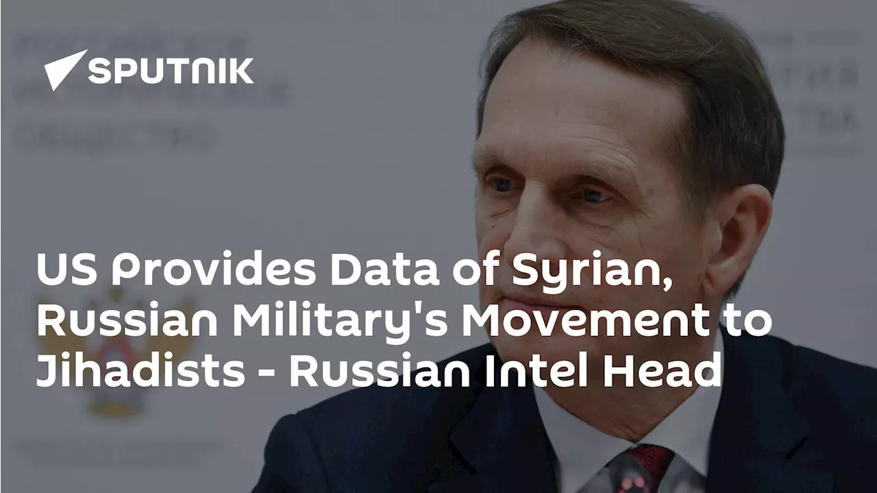 US Provides Data of Syrian, Russian Military's Movement to Jihadists