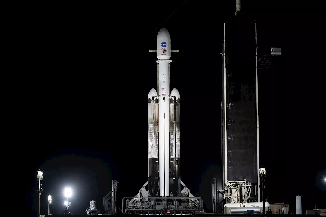 NASA’s Psyche “Go” for Launch, but Weather Has Other Plans