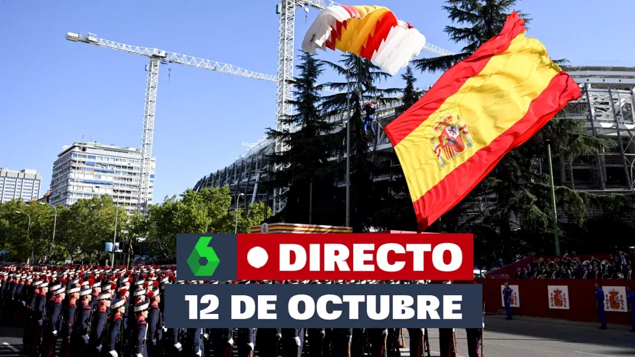 Desfile del 12 de octubre, en directo Madrid celebra la el Día de la