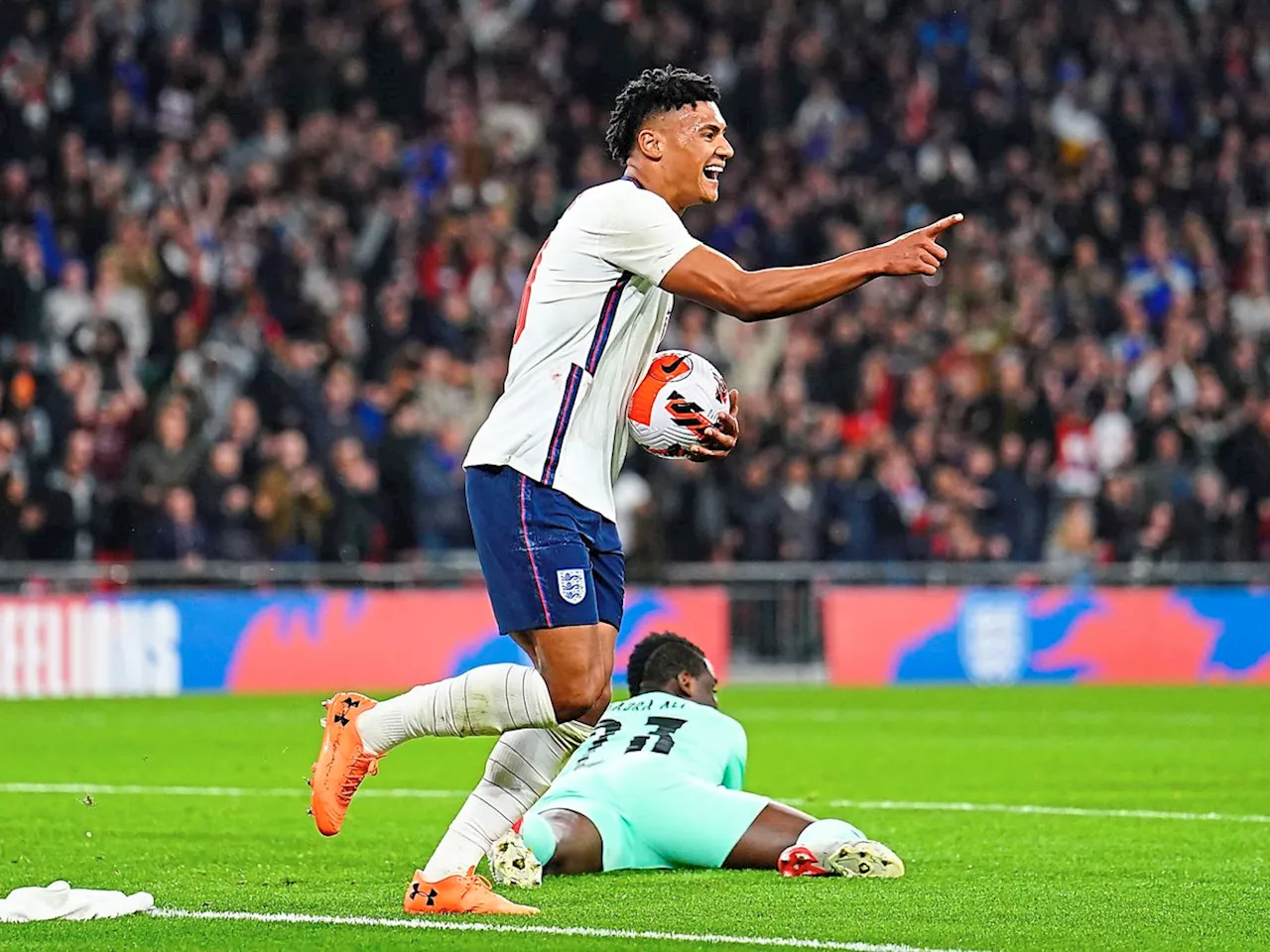 Aston Villa and England striker Ollie Watkins happy to bag goals but not the shopping