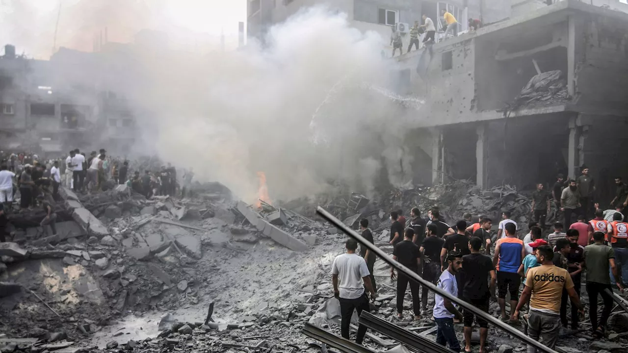 Israel-Hamas war: 500 children among dead in Gaza - as US says Hamas attack was like 'ten 9/11s'