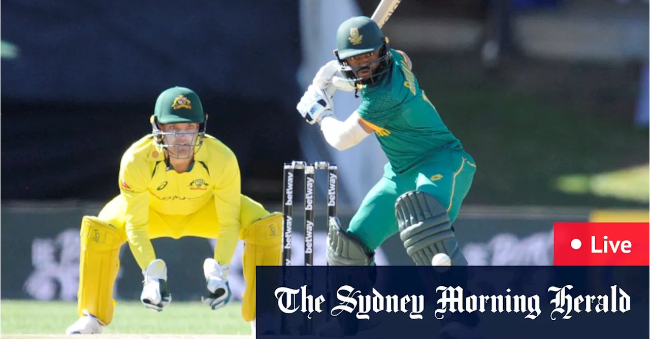 Cricket World Cup 2023 LIVE updates: Australia battle South Africa, Alex Carey out