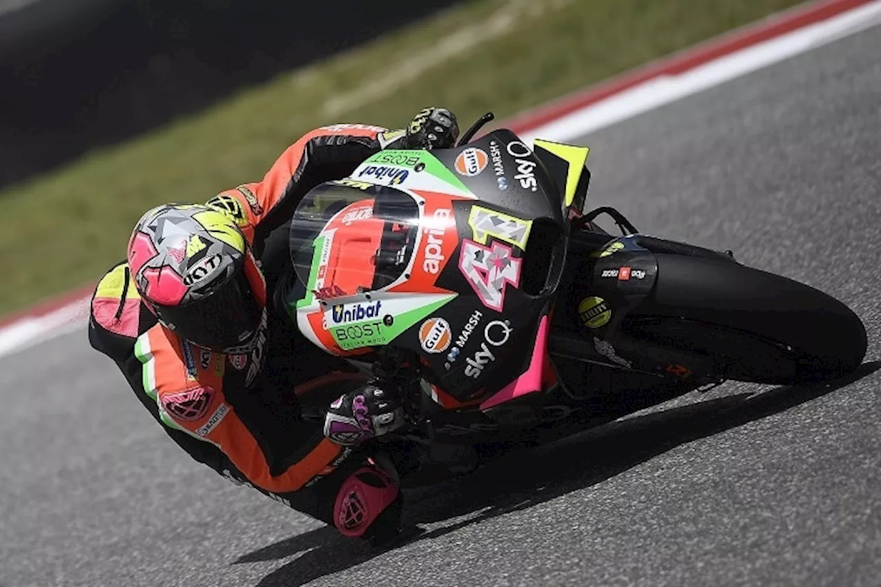 Aleix Espargaró (Aprilia): Auf Gripsuche in Texas