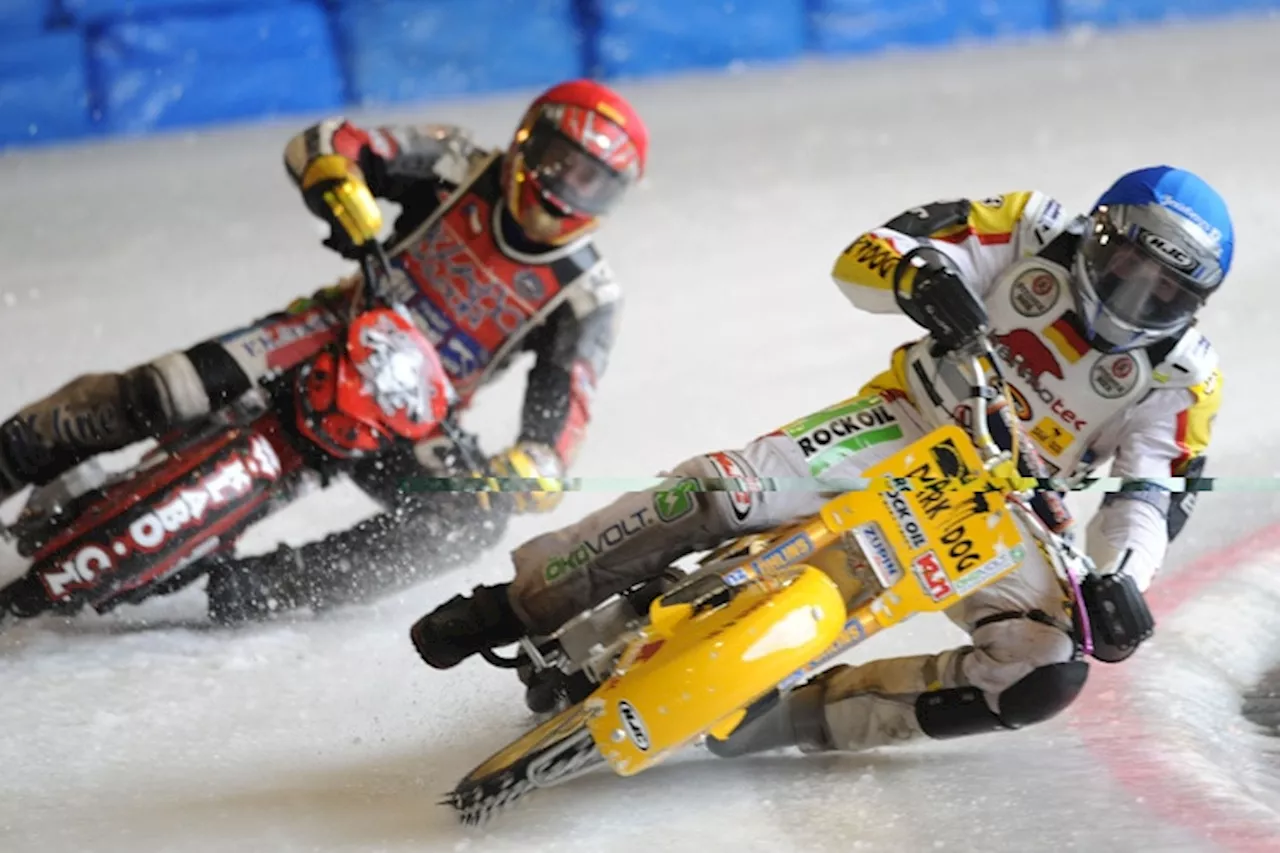 Eisspeedway für den guten Zweck