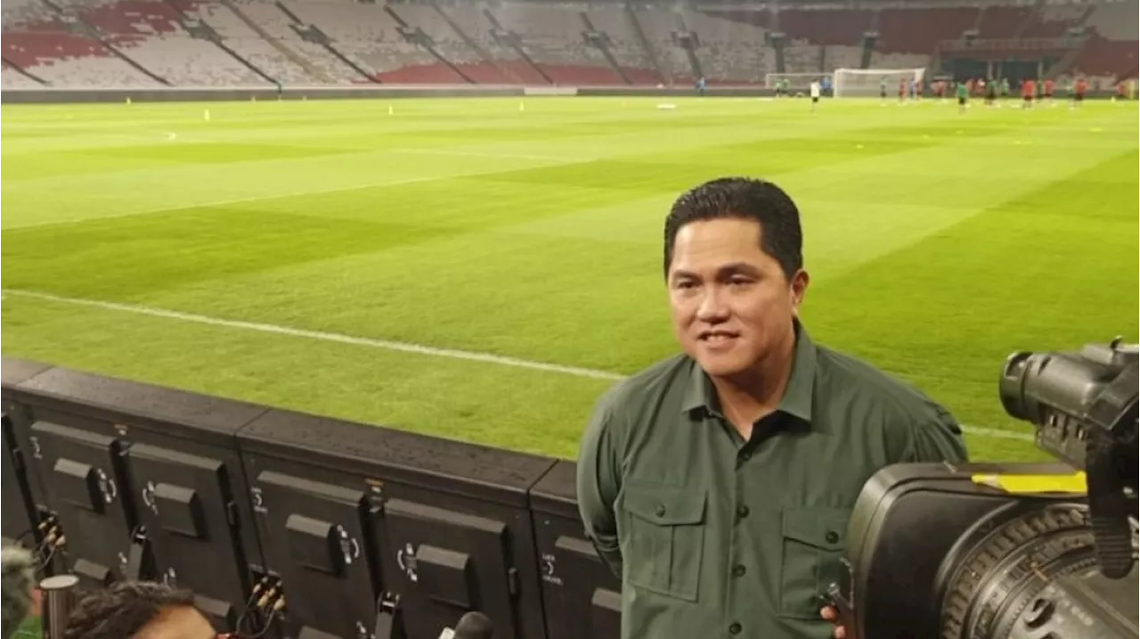 Erick Thohir Ingatkan Pemain Timnas Indonesia agar Tak Pandang Brunei Sebelah Mata