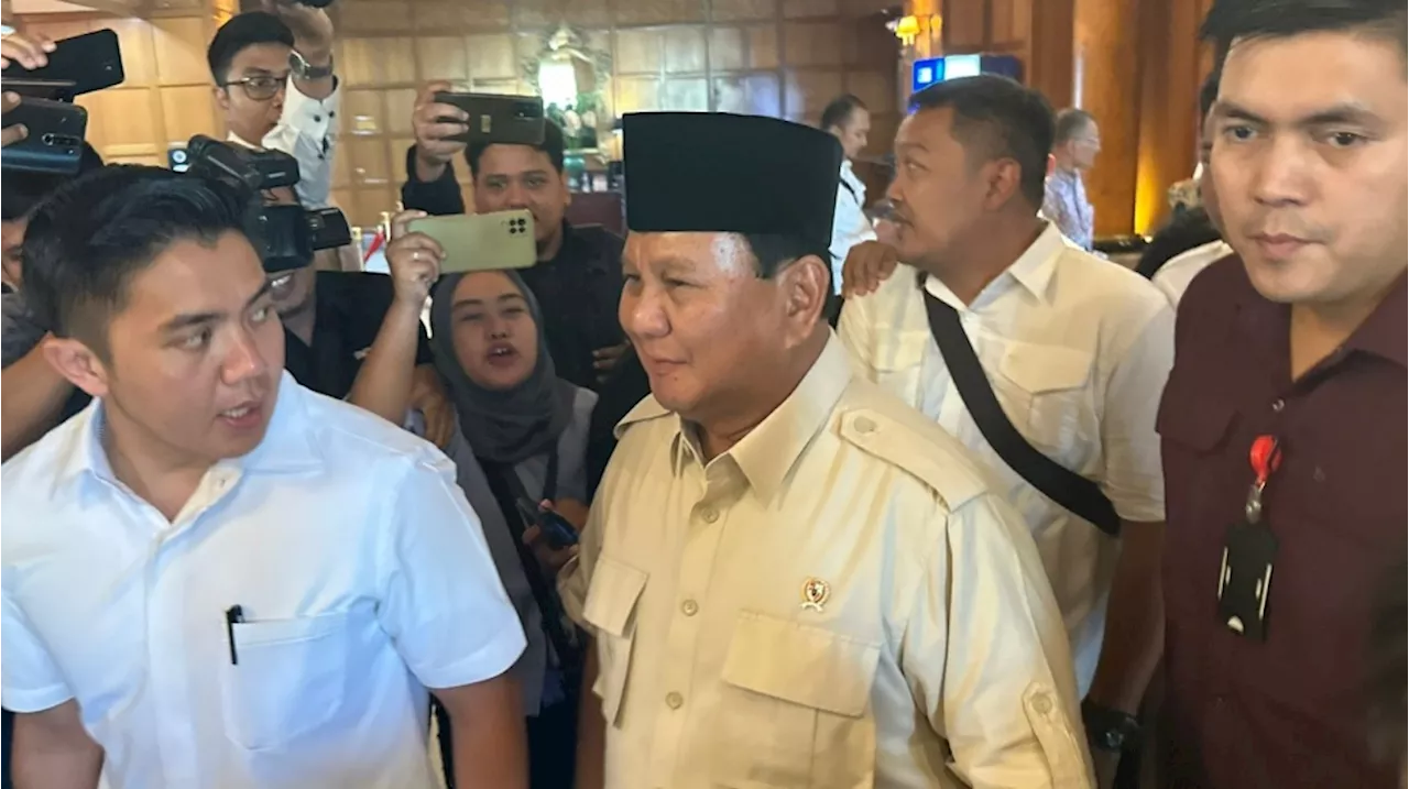 Prabowo Kumpulkan Para Ketum Parpol Pendukungnya Besok Malam di Kediaman, Bahas Apa?