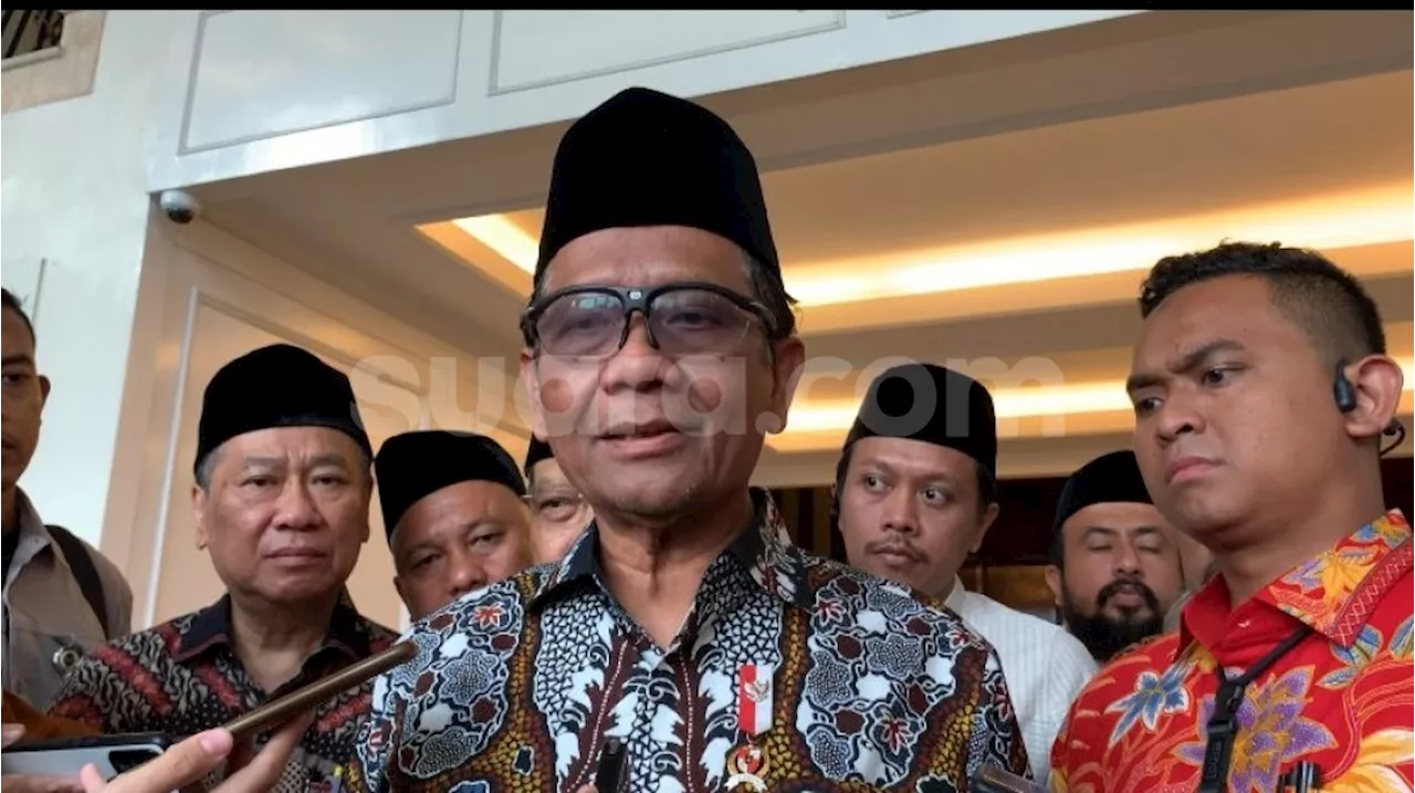 Respons Mahfud MD Soal Desakan Agar Firli Bahuri Mundur sebagai Ketua KPK