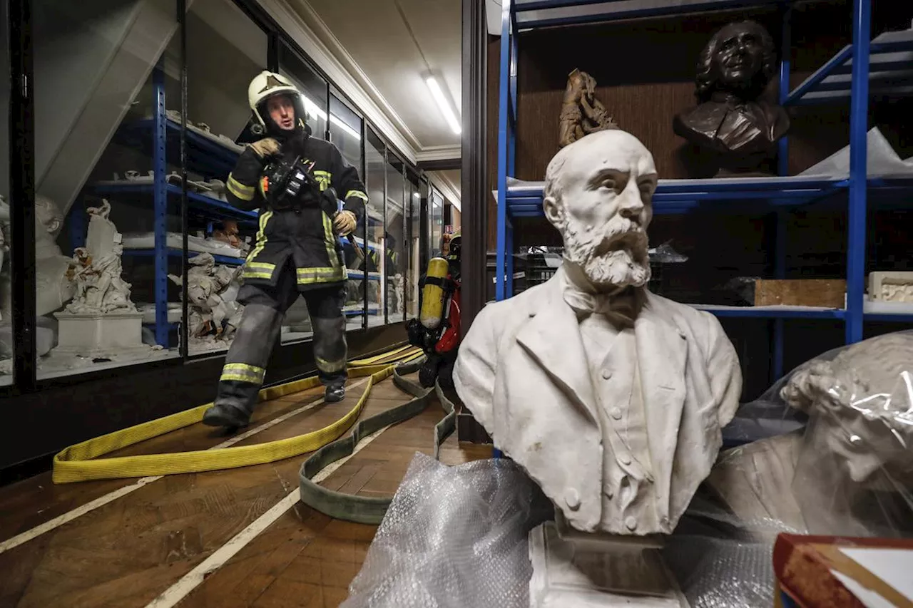 A La Rochelle, les œuvres du musée d’Orbigny-Bernon sauvées des flammes fictives