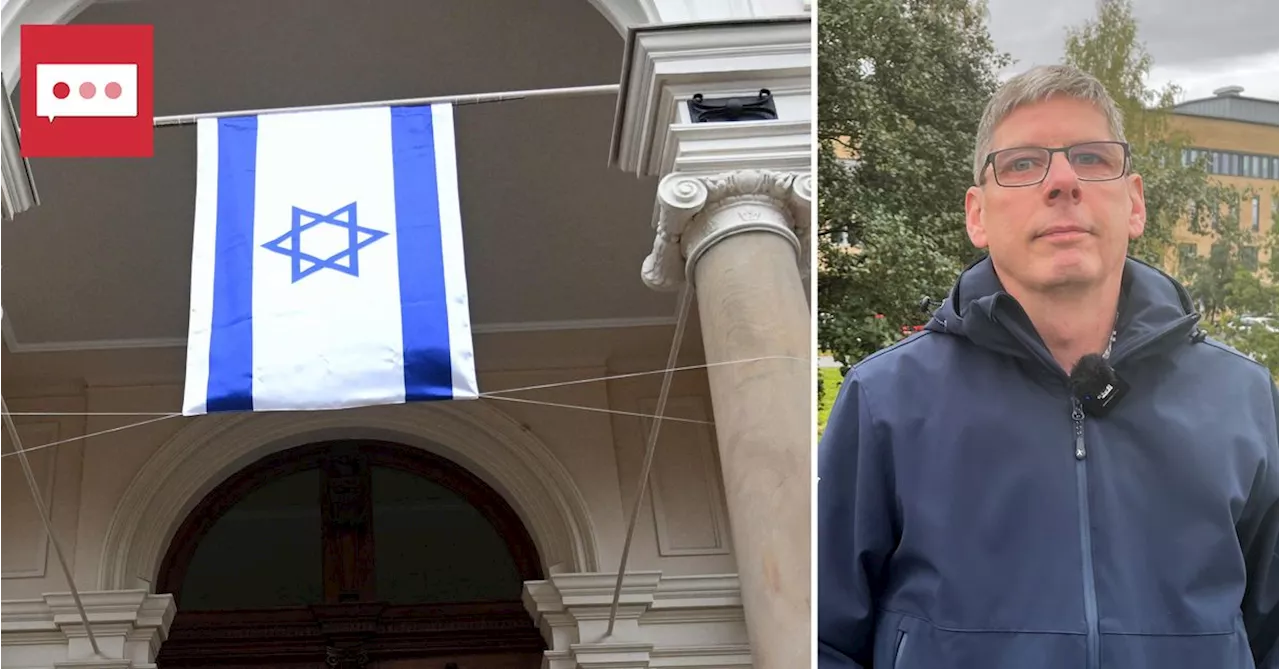 Politiker i Västerbotten vill hissa Israels flagga