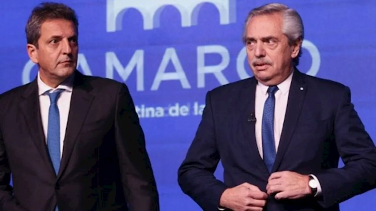 Malestar de Massa con Alberto Fernández por haber denunciado a Milei sin consultarlo