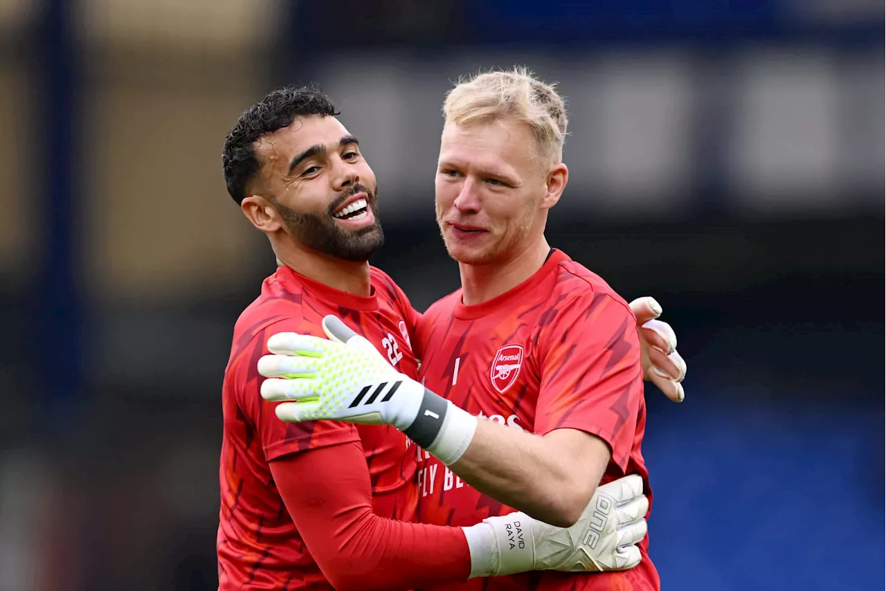 Raya and Ramsdale duel to be Arsenal No 1: The training, scrutiny and Everton explanation