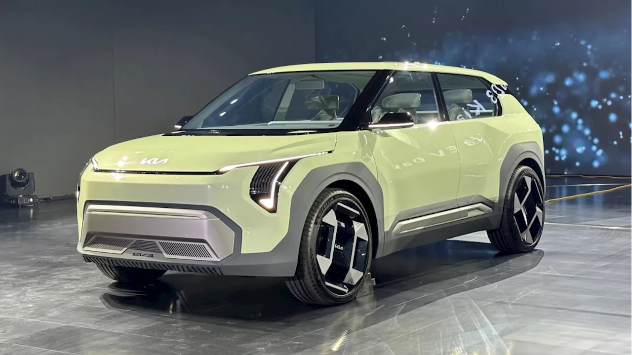 Kia EV3 small SUV concept is ?very close? to production