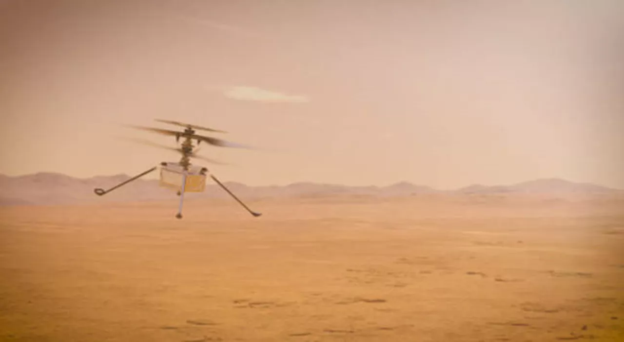 Mars helicopter to try for new speed record on Thursday