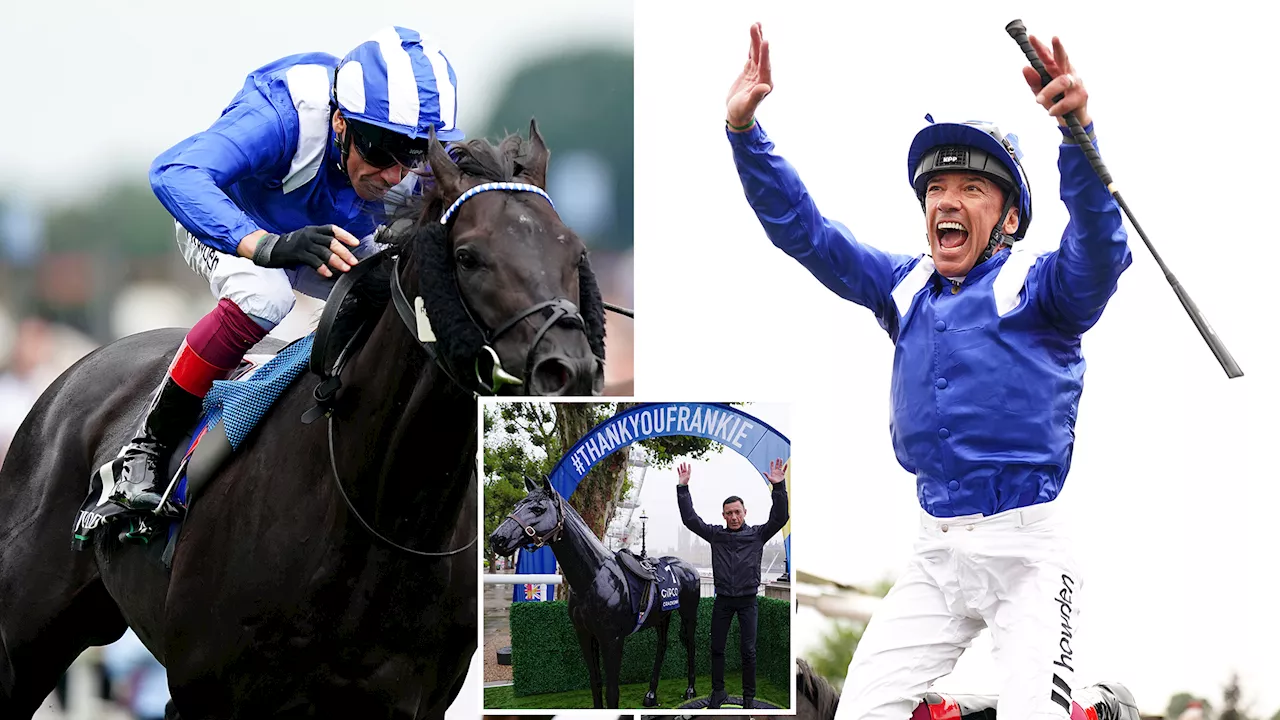 Frankie Dettori makes shock retirement U-turn as jockey, 52, announces plans to continue his career...