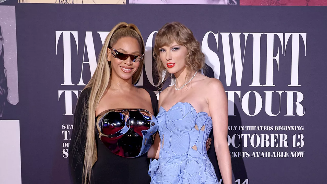 Beyoncé Makes Surprise Appearance at Taylor's Swift's Film Premiere