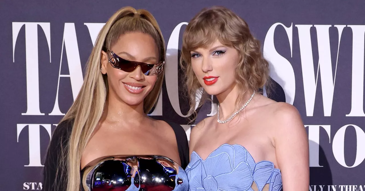 Taylor Swift Reacts to Beyoncé Attending Her ‘Eras Tour' Film Premiere