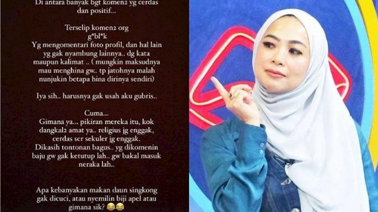 Kesal Terus Dihujat Karena Foto Profil di Akun YouTube-nya, Feni Rose Meradang: Pikiran Dangkal Amat