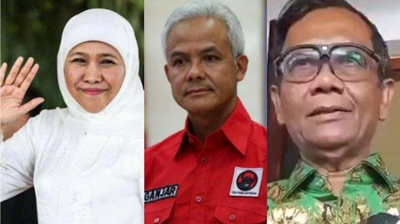 Peluang Mahfud dan Khofifah Jadi Cawapres Ganjar, Ini Perbandingan Elektabilitas dan Rekam Jejaknya