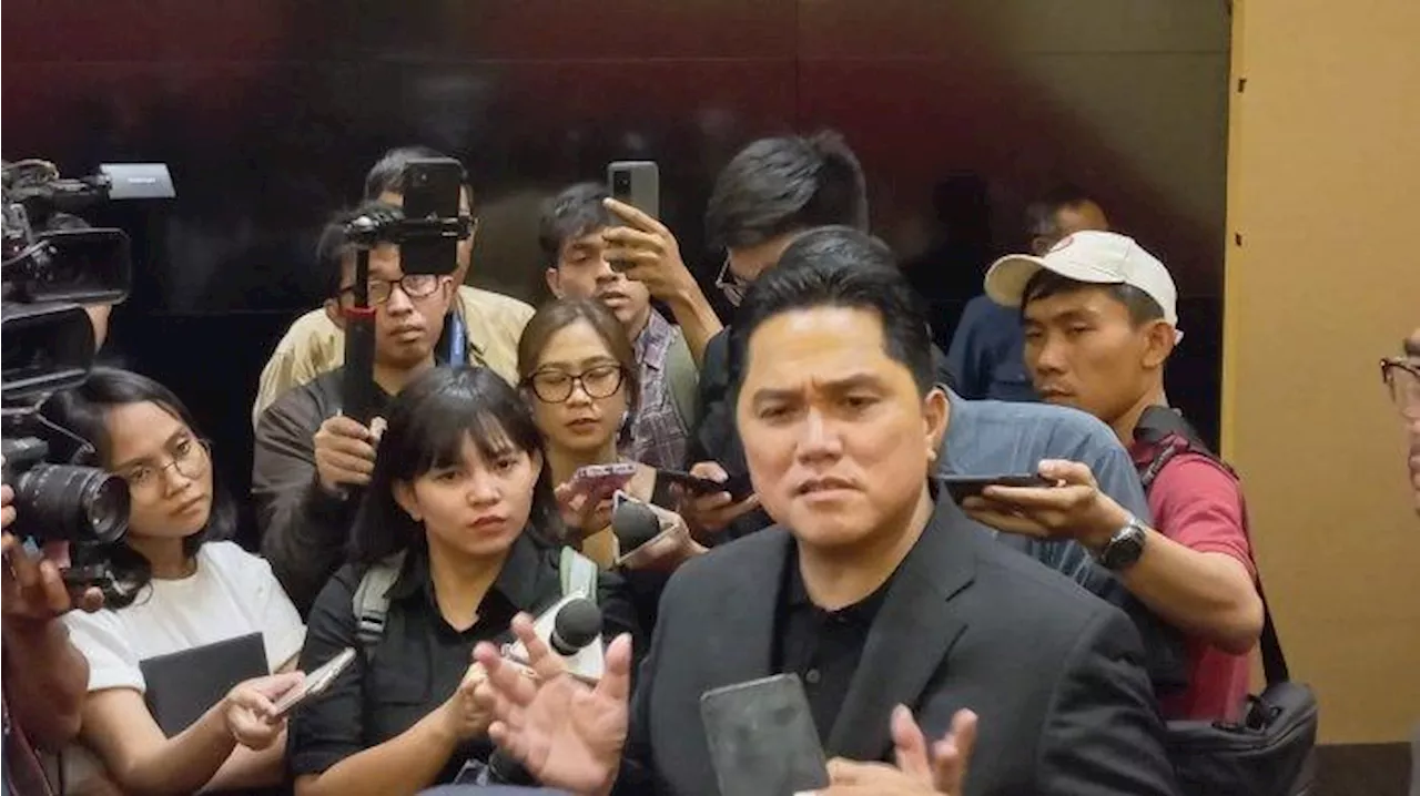 Pernyataan Erick Thohir Usai Ditunjuk Jokowi Gantikan Sementara Posisi Menko Luhut