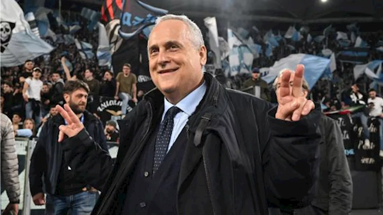 Lotito sulla sponsorizzazione a Expo2030: 'Lazio prima squadra della capitale, è un dovere'