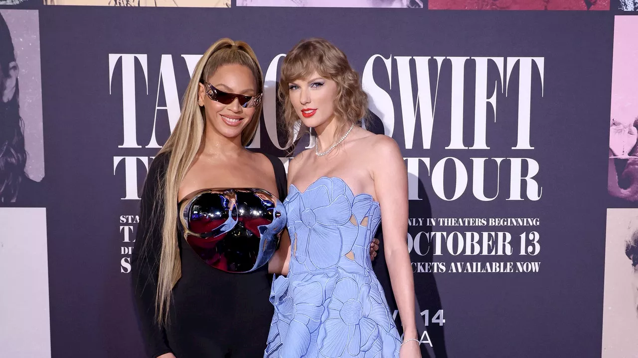 Taylor Swift Calls Beyoncé’s Appearance at ‘Eras Tour Concert’ Film Premiere “an Actual Fairytale”