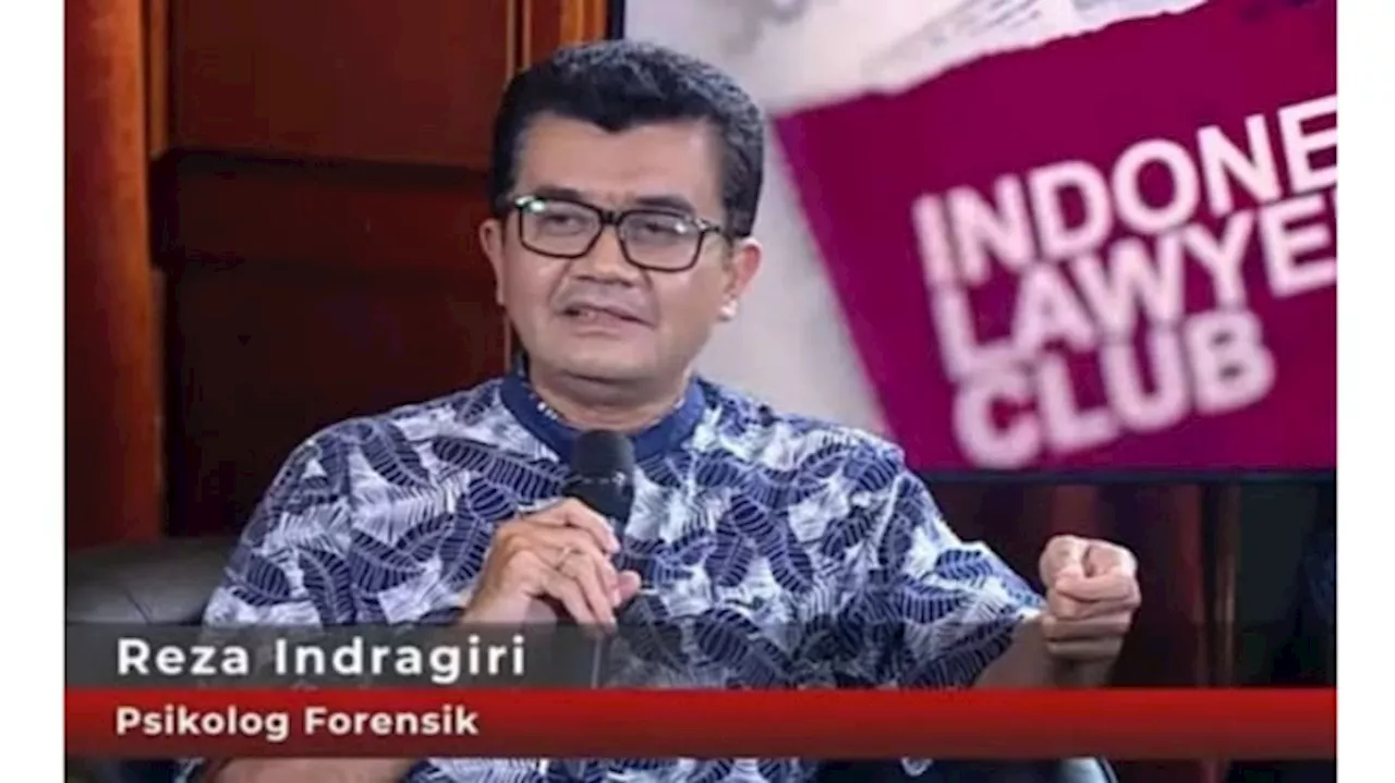 Reza Indragiri Ungkap Kronologi Diselipkan Rp3 Juta oleh Ayah Mirna Edi Darmawan