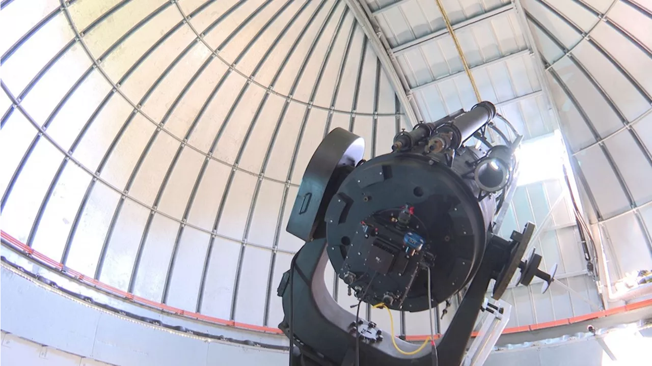 Butler's Holcomb Observatory and Planetarium watching this weekend's eclipse