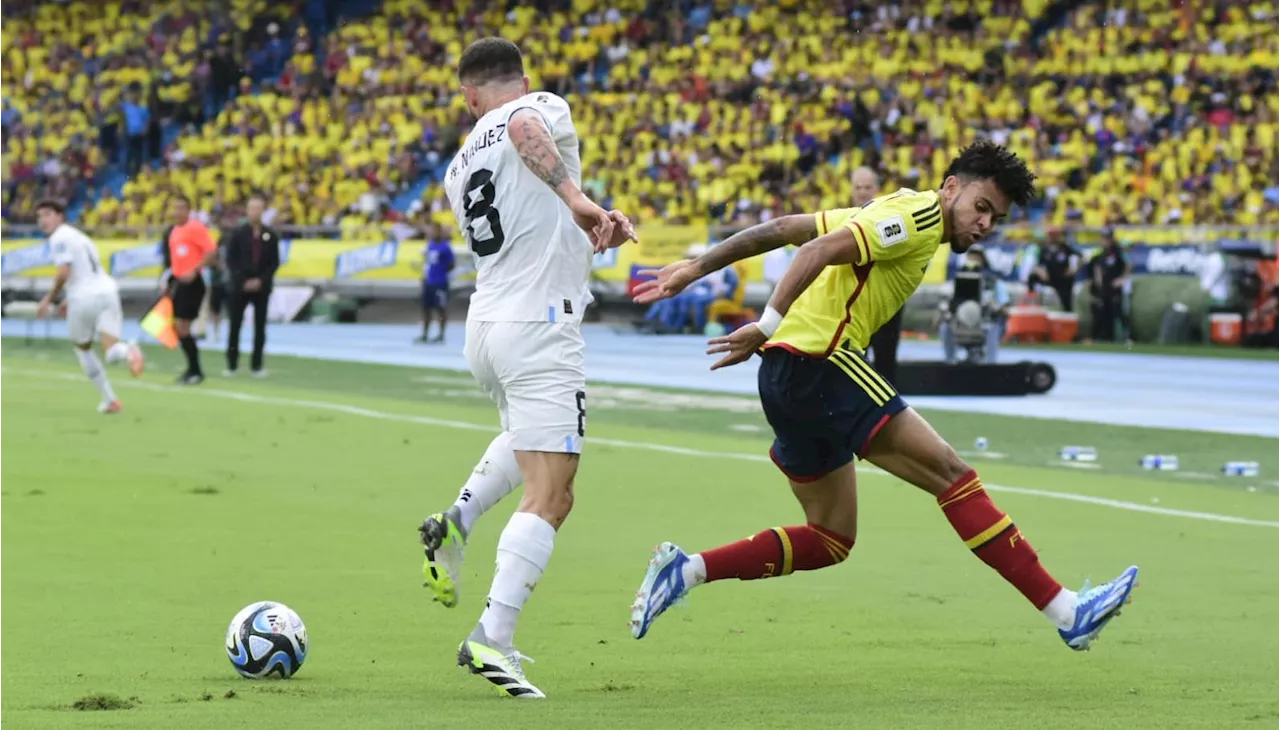 Primeros minutos de suspenso en el juego entre Colombia y Uruguay