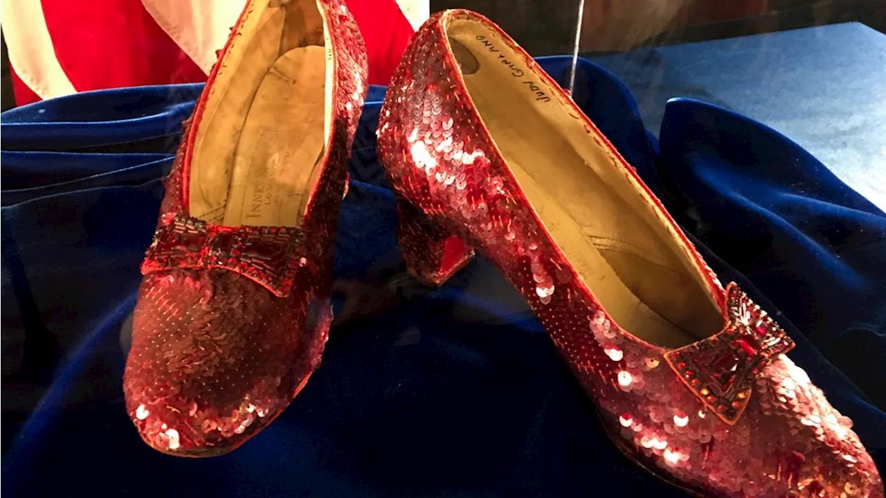 Man pleads guilty to stealing 'Wizard of Oz' ruby slippers from Minnesota museum in 2005