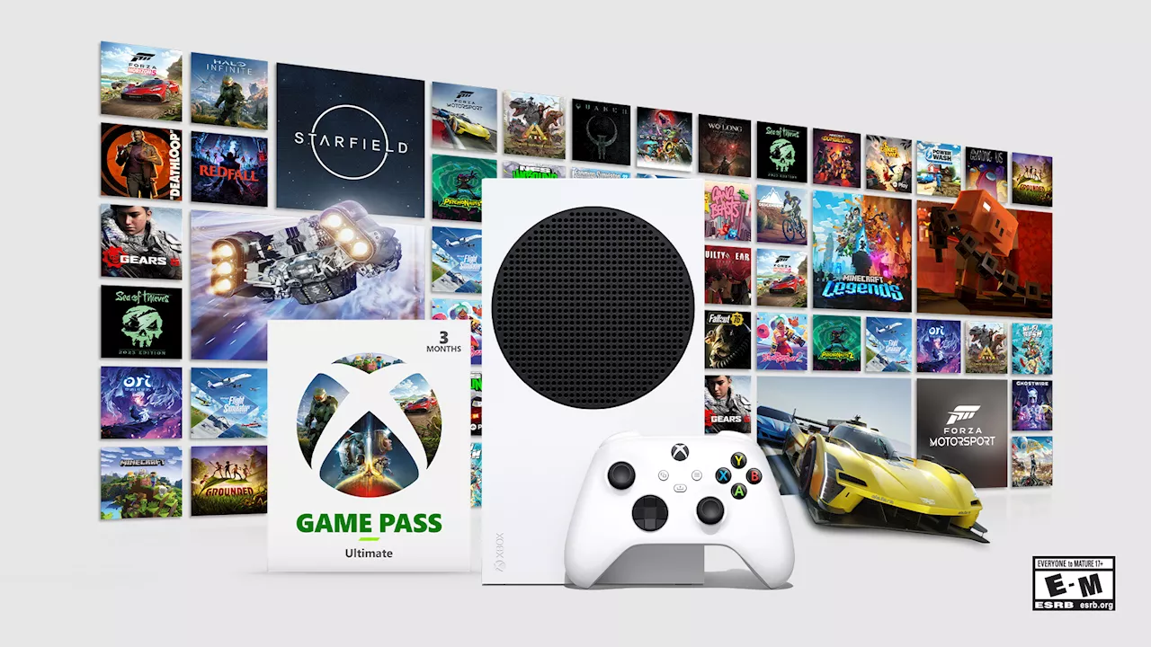 ��Xbox Series S �����������Х�ɥ�ס�10��31����ȯ�䡣3����ʬ��Xbox Game Pass Ultimate���Ѹ���Ʊ�����������˥ץ쥤��Ϥ����