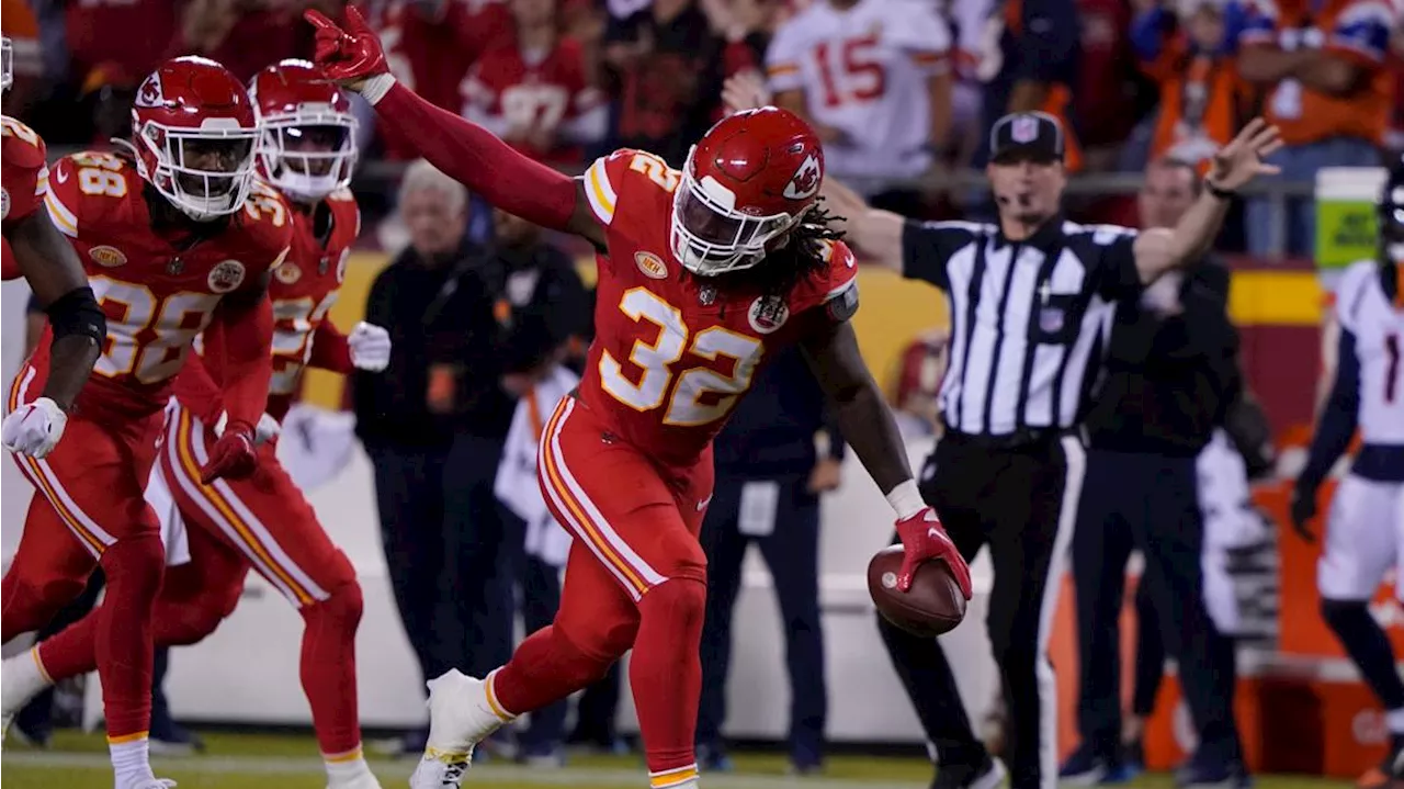 Denver's red-zone defense keeps it close but Chiefs lead, 13-0 at halftime