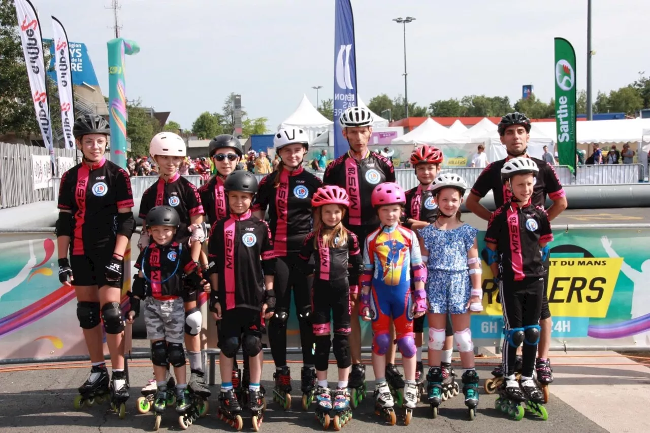 Une centaine d'enfants à Nogent-le-Rotrou pour une compétition régionale de roller