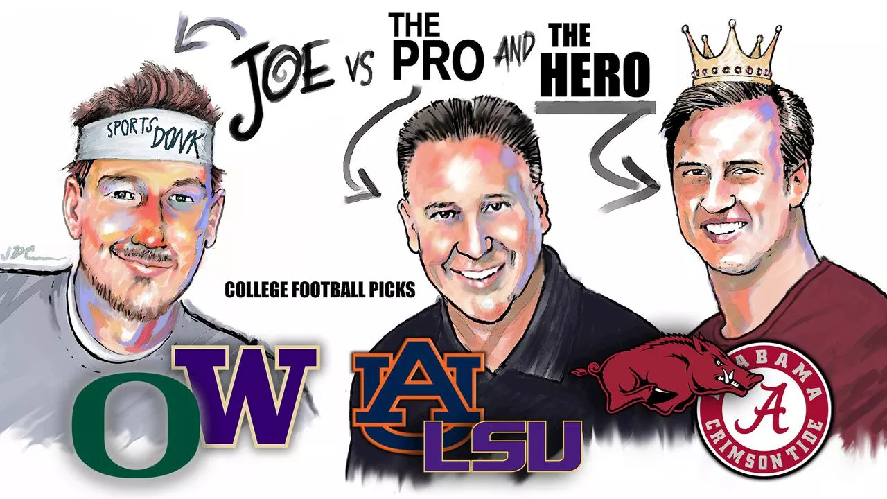 Week 7 picks are in for Joe vs. the Pro and the Hero