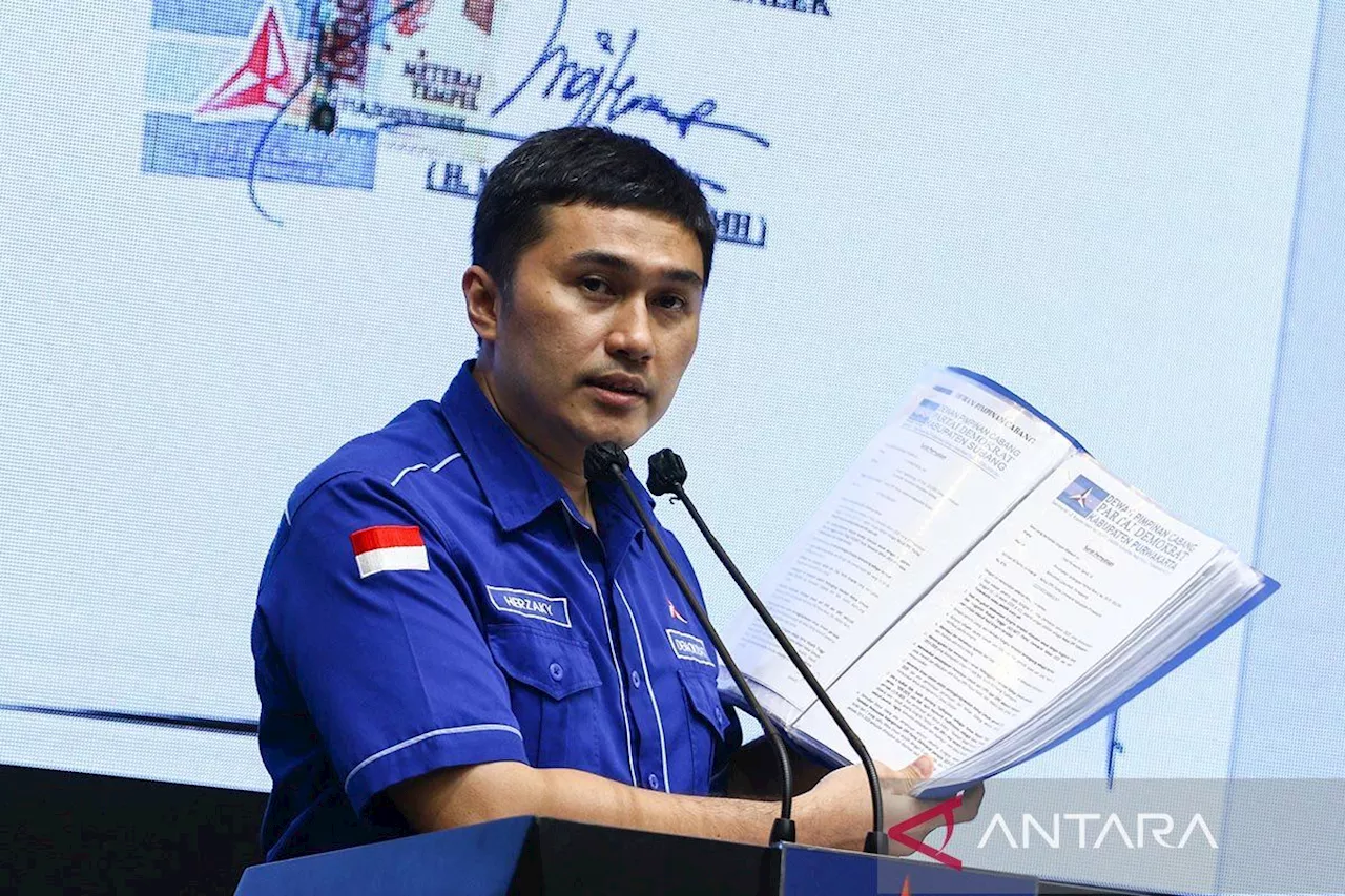 Jubir Demokrat sebut AHY akan hadiri rapat ketum partai KIM