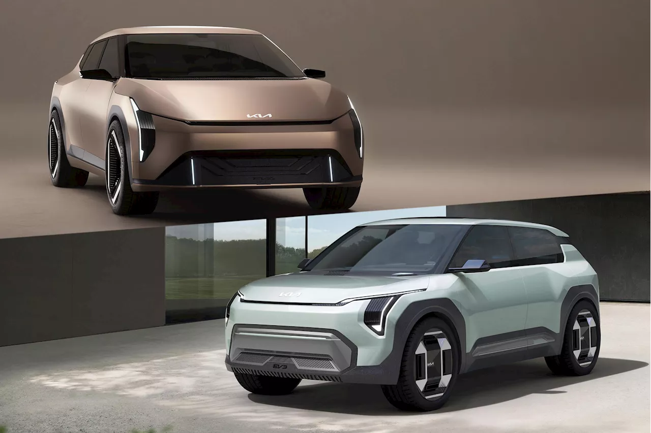 Kia EV3, EV4 Concepts to further expand electric vehicle lineup