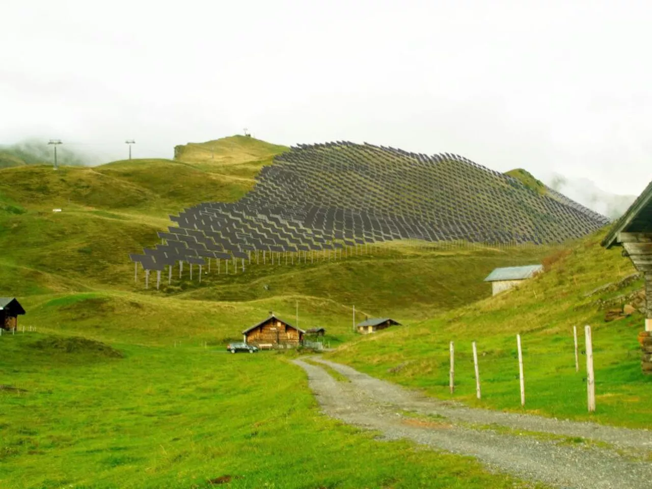 Strom für 4500 Haushalte: IWB plant Solaranlage im Berner Oberland