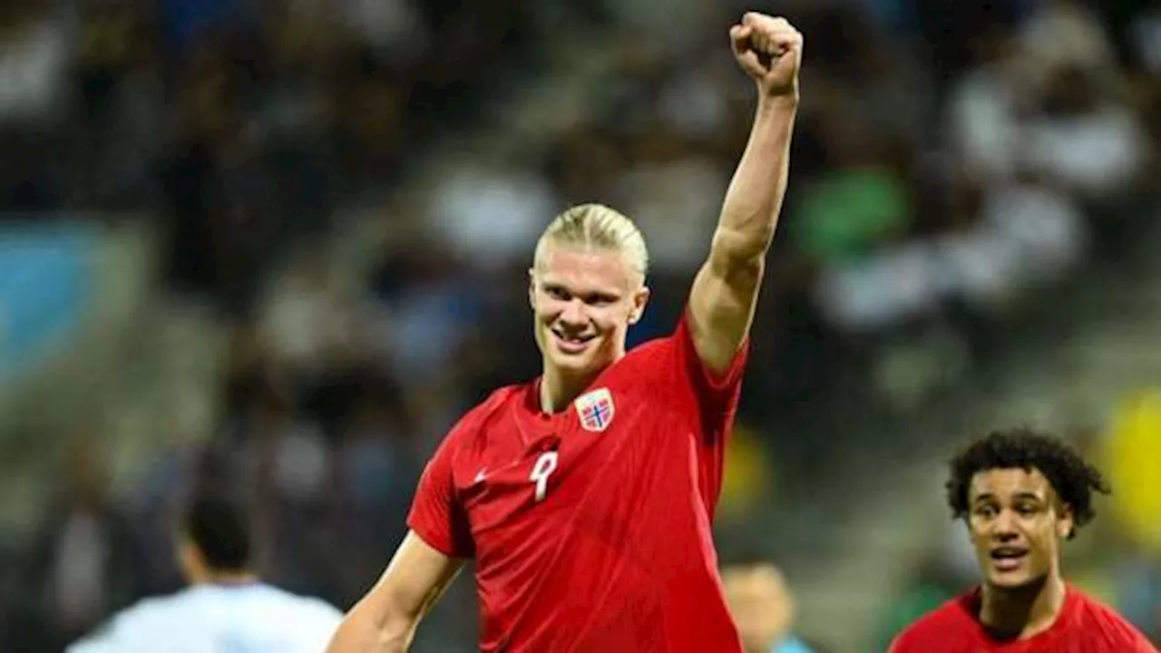 Haaland scores twice to keep Norway hopes alive