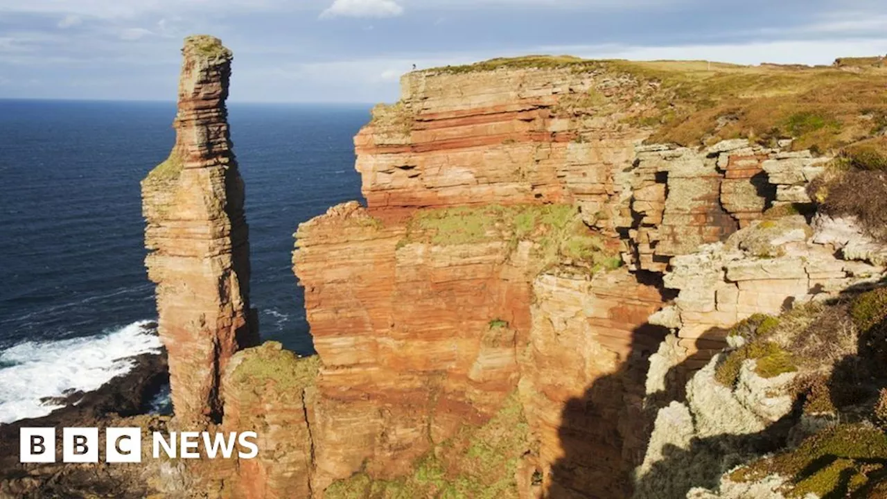 Old Man of Hoy: Climbing 'tat' to be removed from Orkney sea stack