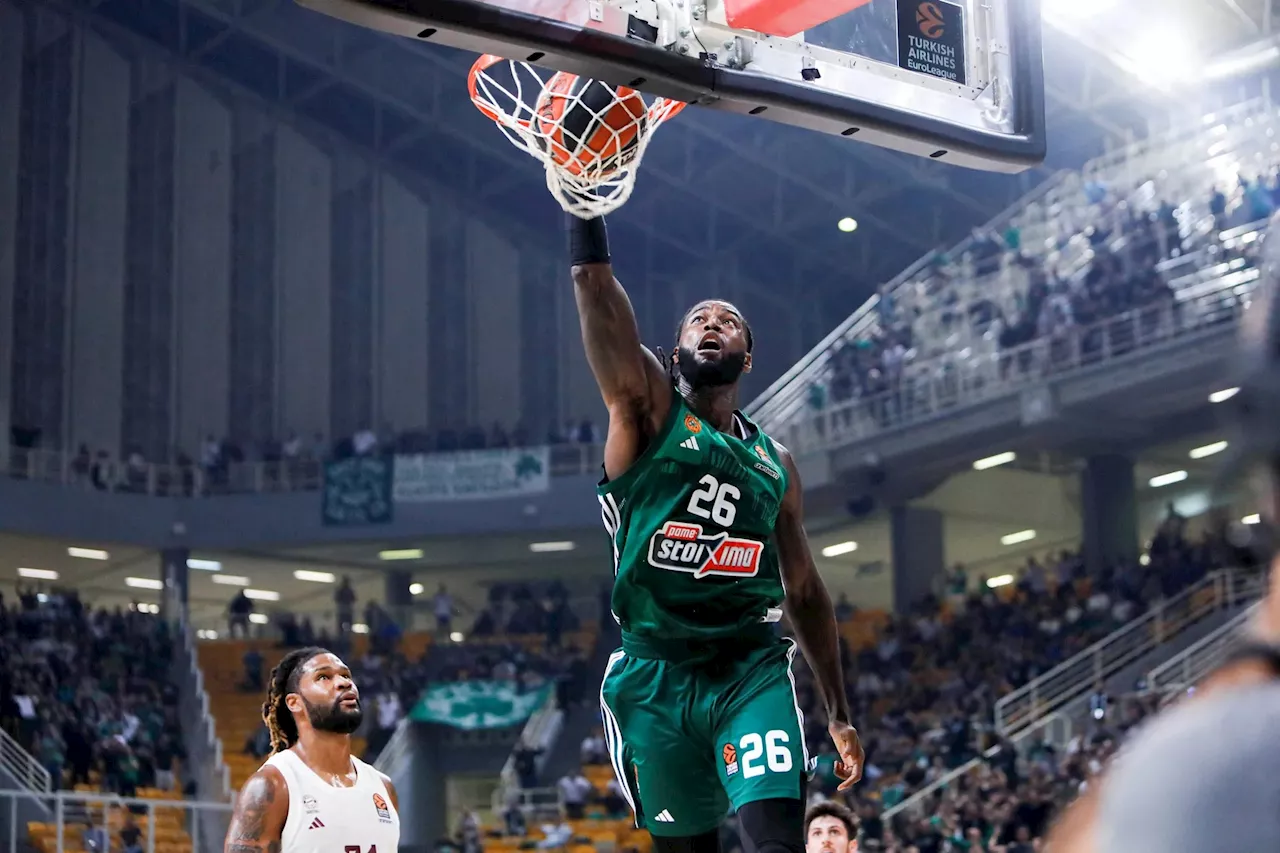 Mathias Lessort fait sa place dans la raquette du Panathinaikos