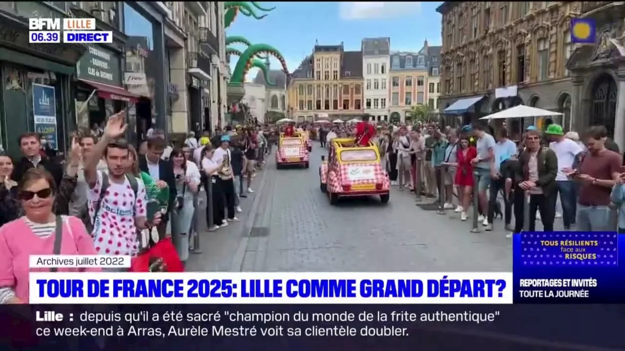 Tour de France 2025: Lille comme grand départ?