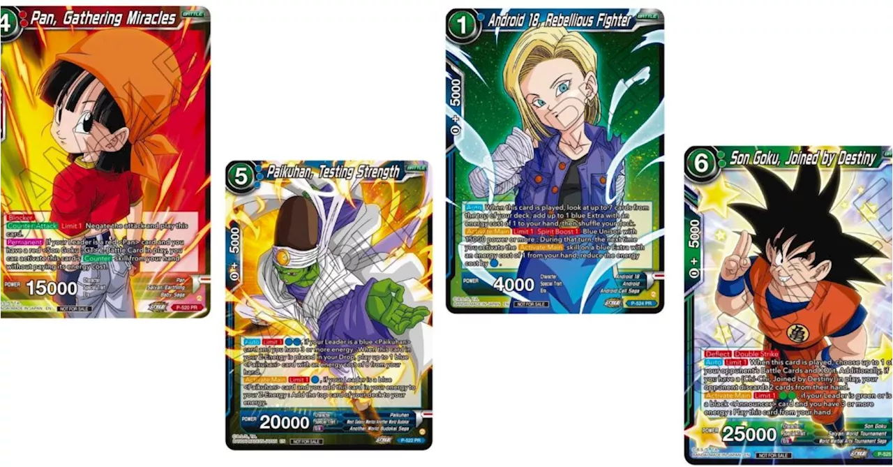 Dragon Ball Super Reveals Critical Blow: Promo Cards