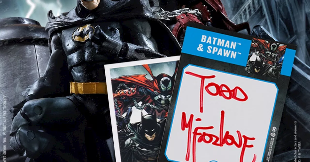 McFarlane Toys Unveils Autographed Batman & Spawn Figure Two Pack